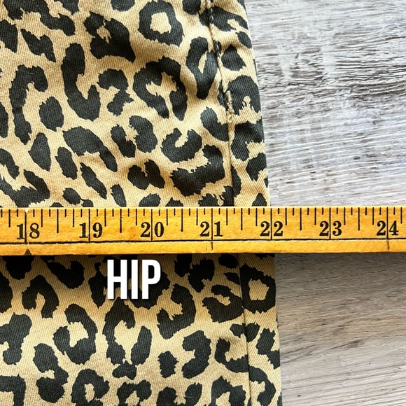 K Jordan : leopard pattern stretch jeans - Picture 6 of 8